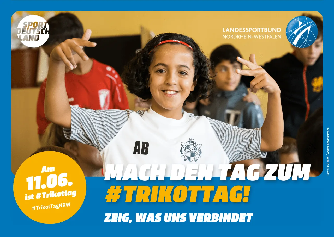 An alle Mannschaften: am 11.06. ist wieder TrikotTag NRW