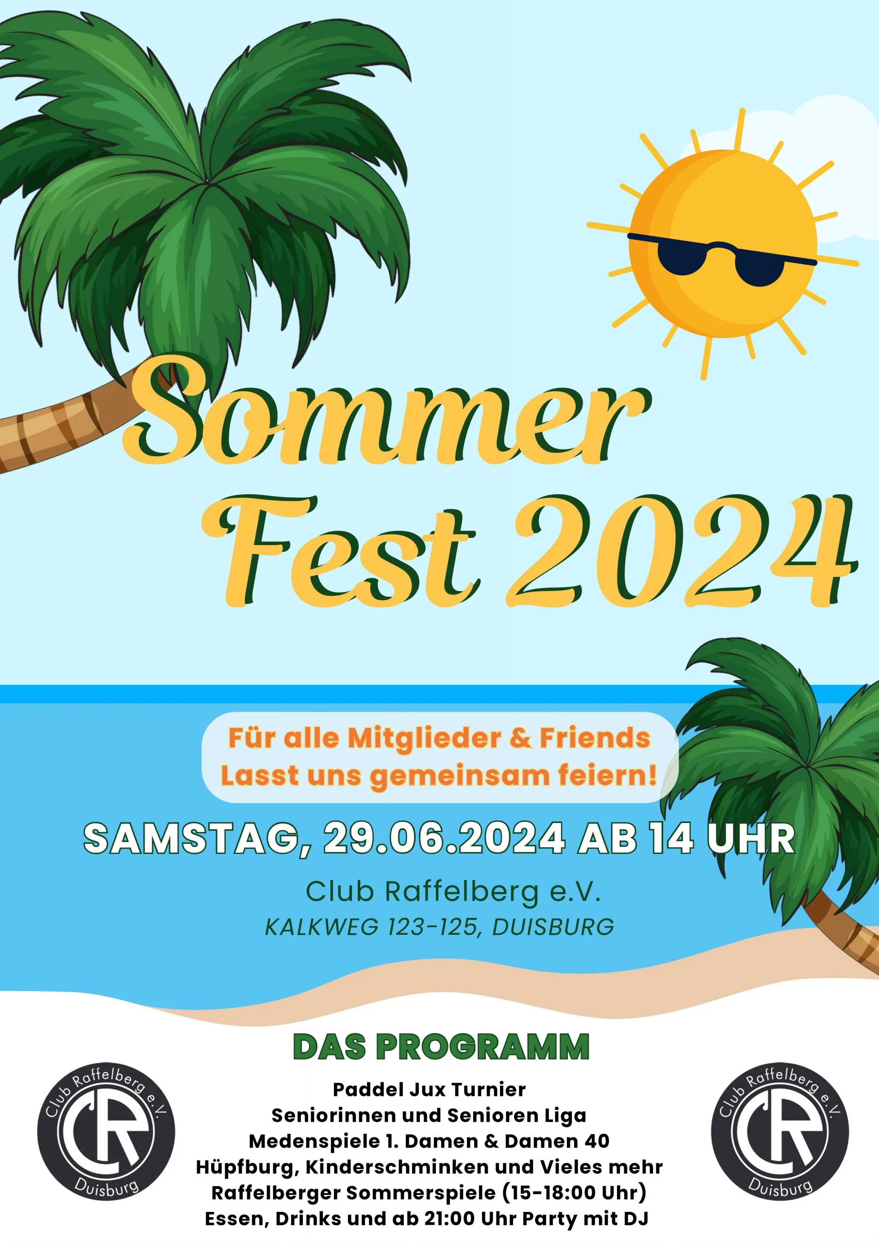 29. Juni: CR-Sommerfest für Klein & Groß