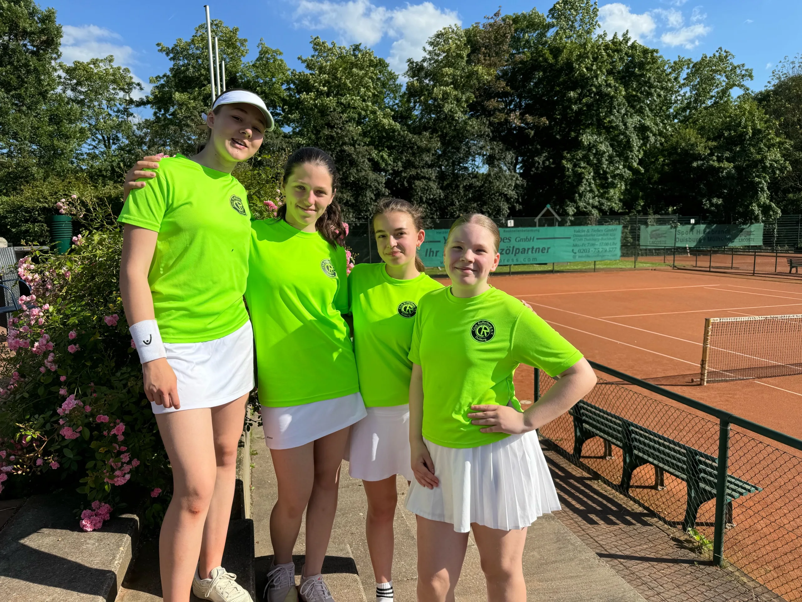 Volles Programm in der 1. Juniwoche im Tennis