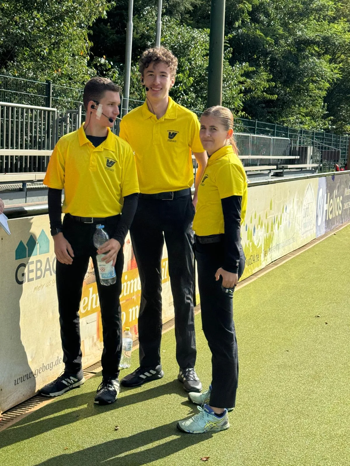 Auch unser Schiedsrichter Jan Jazdzyk ist bei der Westdeutschen Endrunde der wU12 vertreten