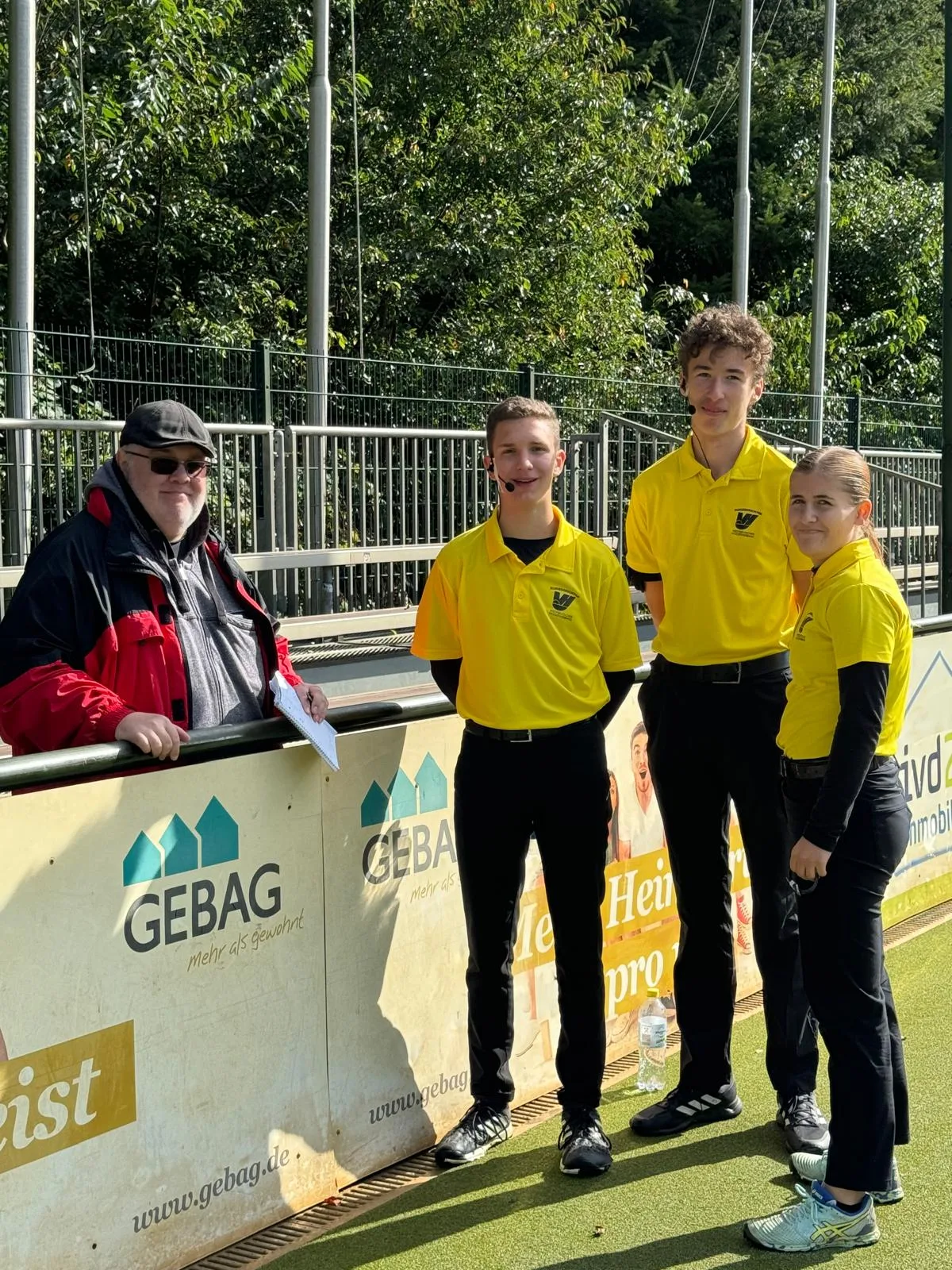 Auch unser Schiedsrichter Jan Jazdzyk ist bei der Westdeutschen Endrunde der wU12 vertreten