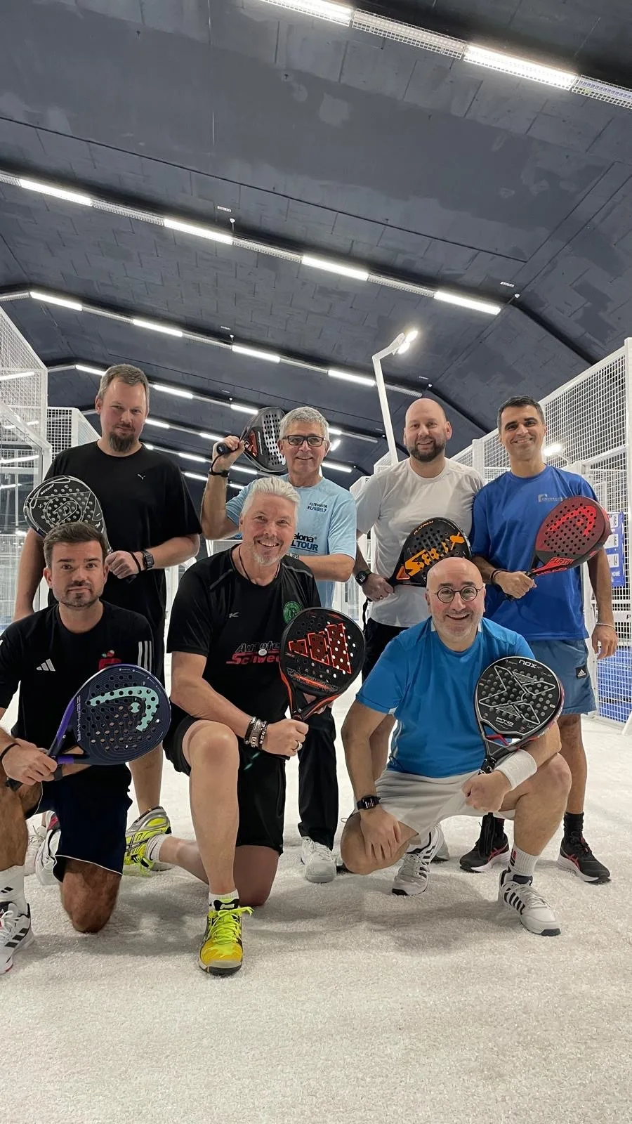 Die 1. CR Mannschaft für die Padel Liga steht!