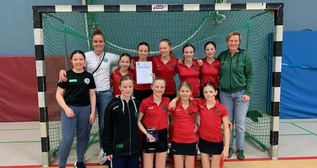 Die WU12(2) ist Oberligameister in der Halle!