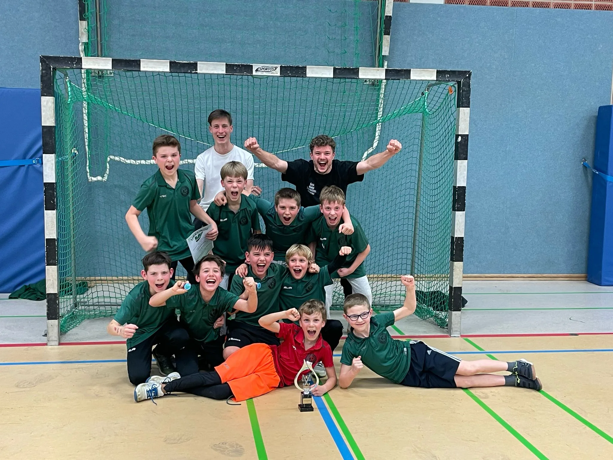 mU10 gewinnt Bezirksmeisterschaft 2024/2025