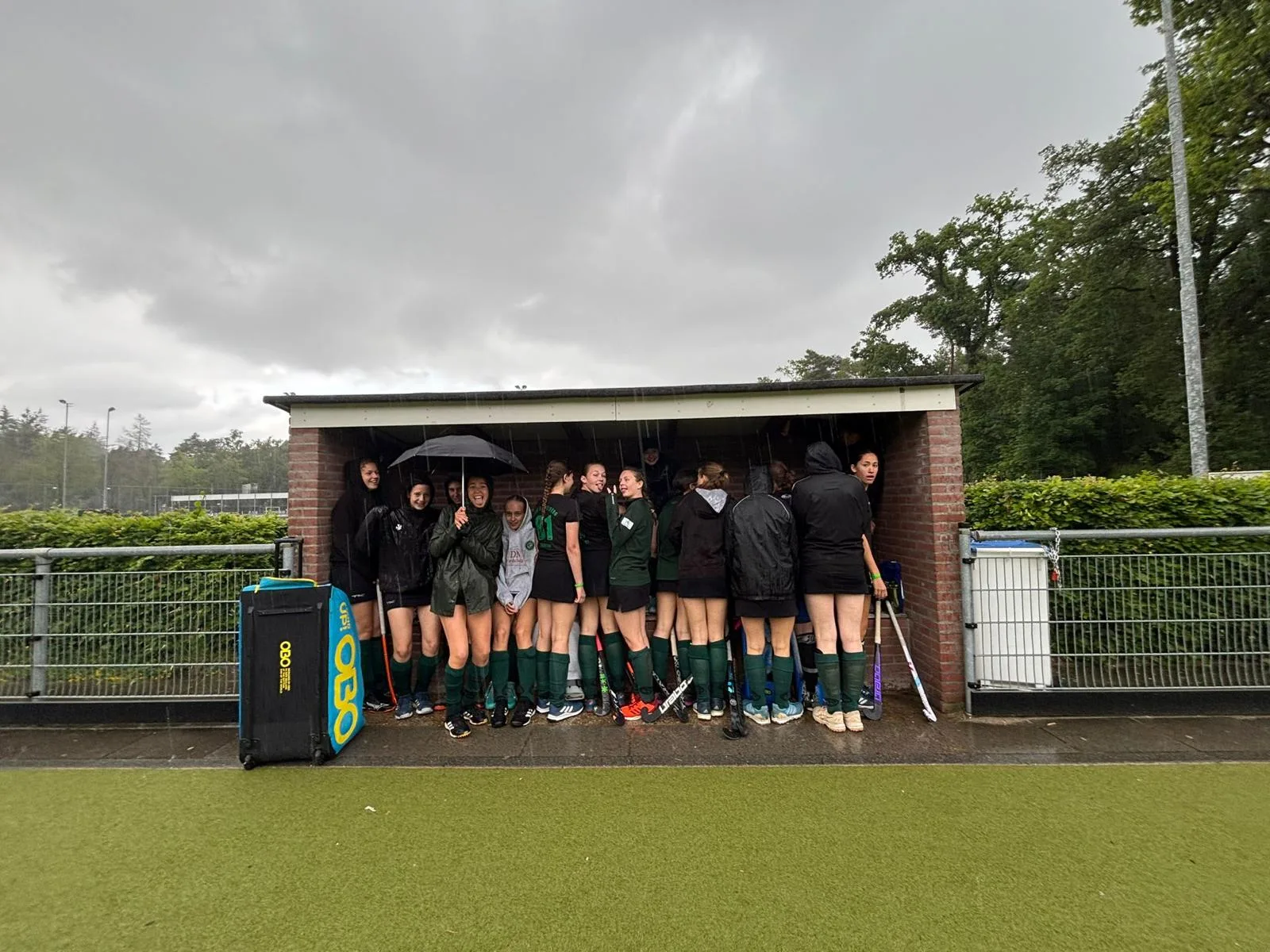 WU16 beim Turnier in Tilburg