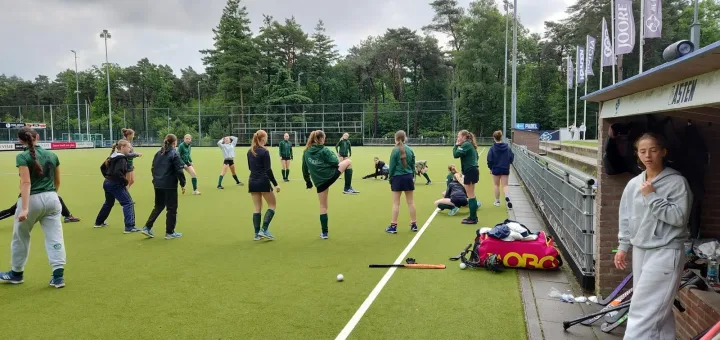 WU16 beim Turnier in Tilburg