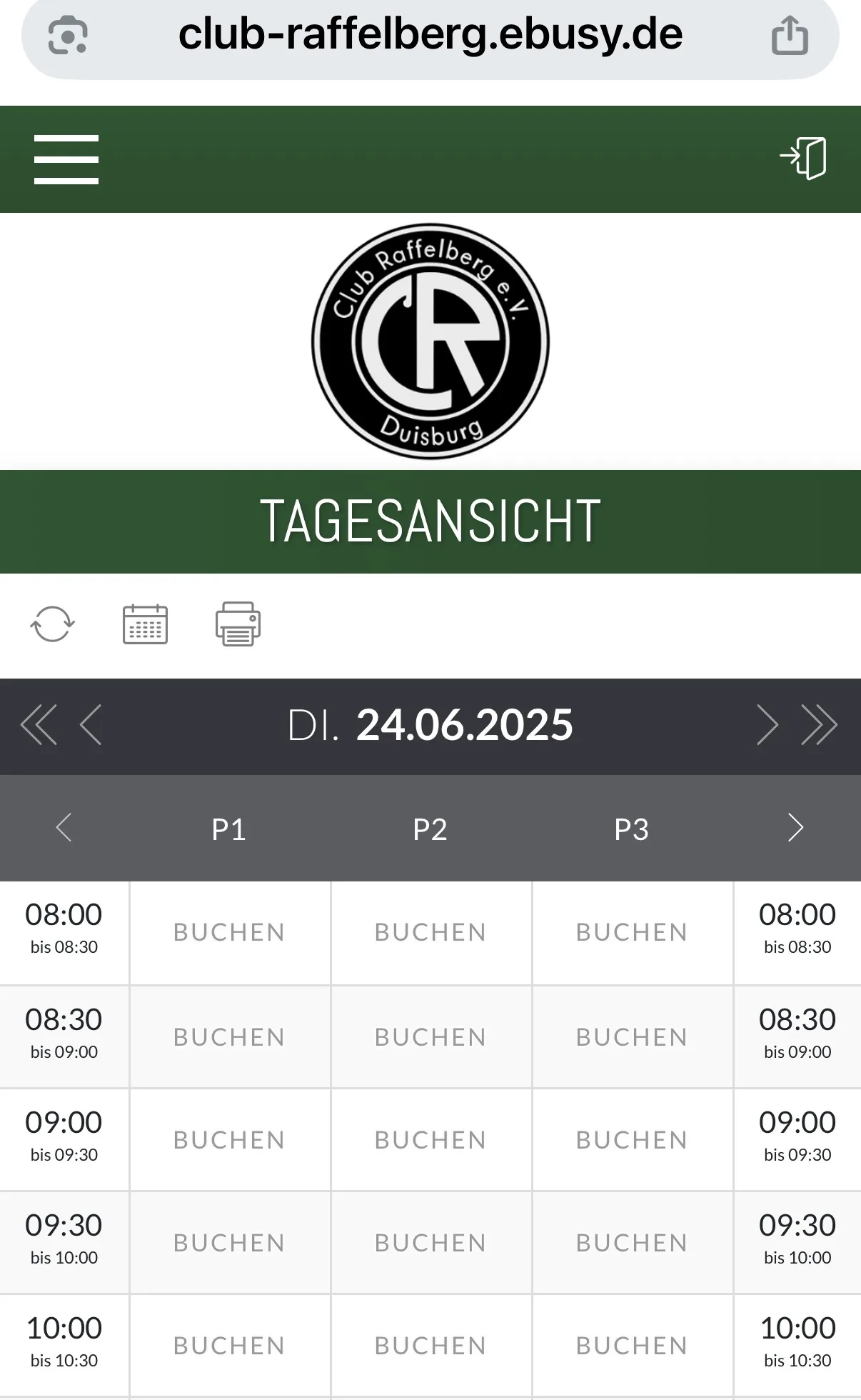 Neues Buchungssystem für Tennis/ Padelplätze kommt ab Mitte Juli