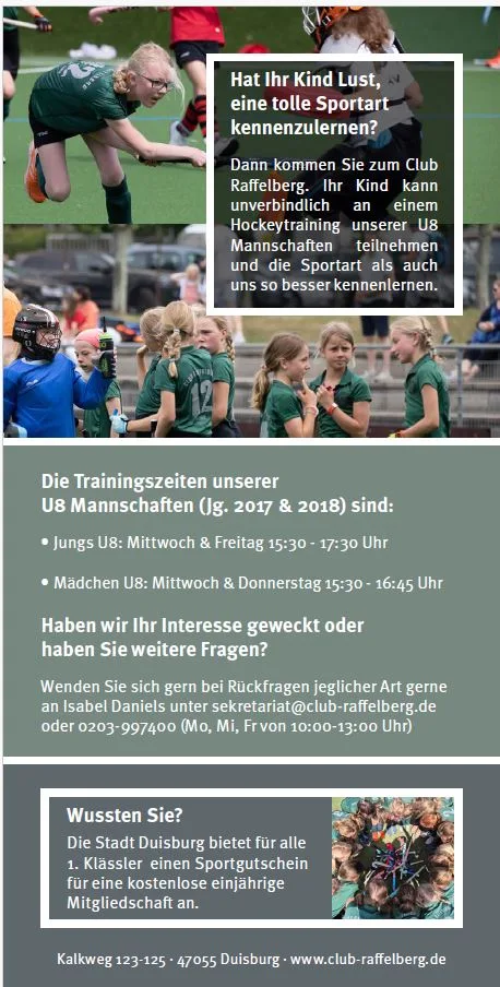 Erster „Bring-a-Friend Day“ der WU8