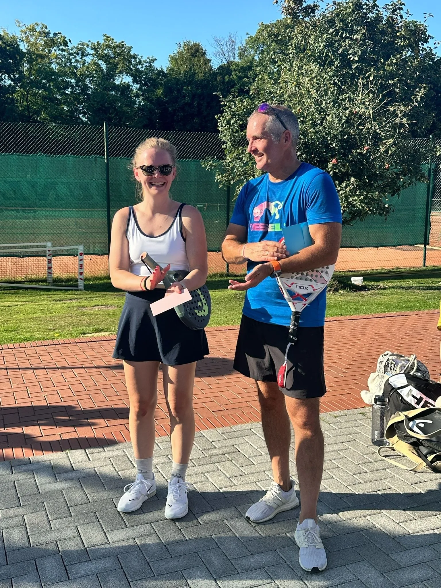 1. Padel Schleifchenturnier im CR