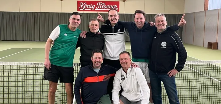 Tennis-Herren 50.1 starteten in die VL Saison