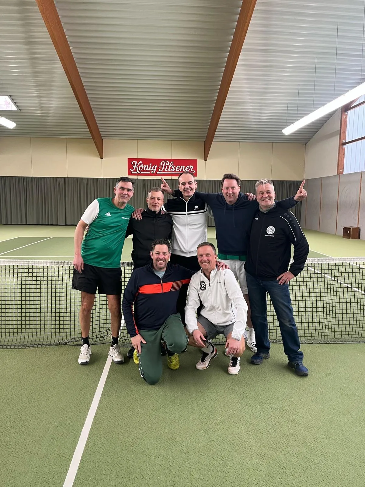 Tennis-Herren 50.1 starteten in die VL Saison