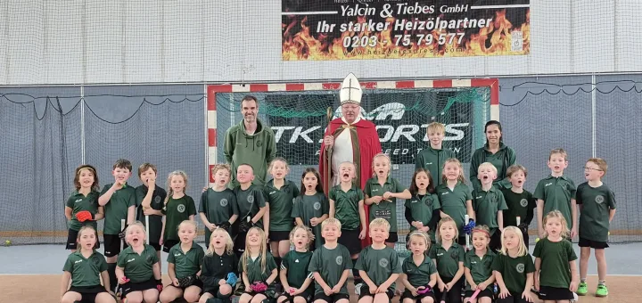 Nikolaus-Alarm beim Mini-Training!