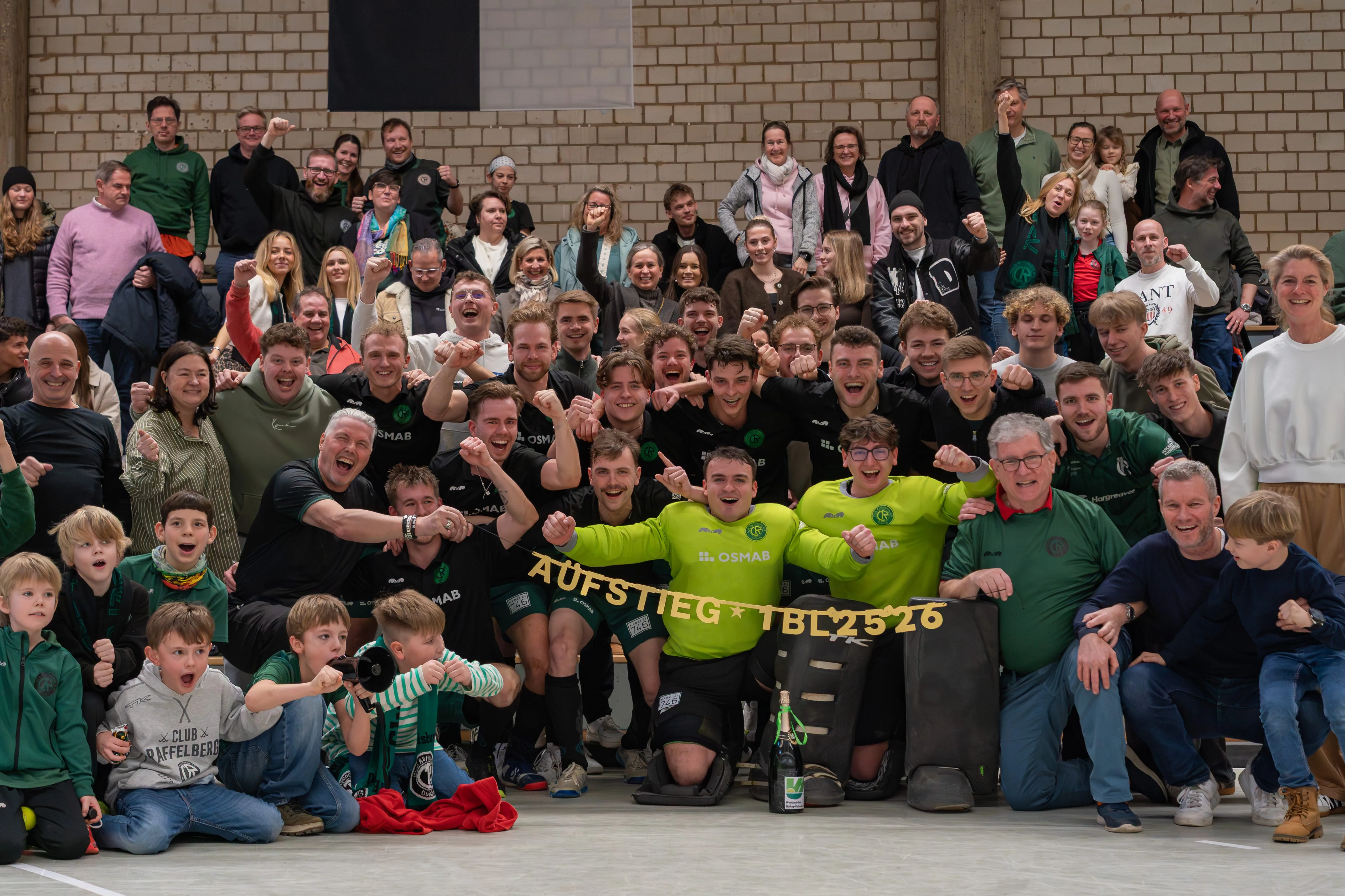 Club Raffelberg macht den Aufstieg perfekt!