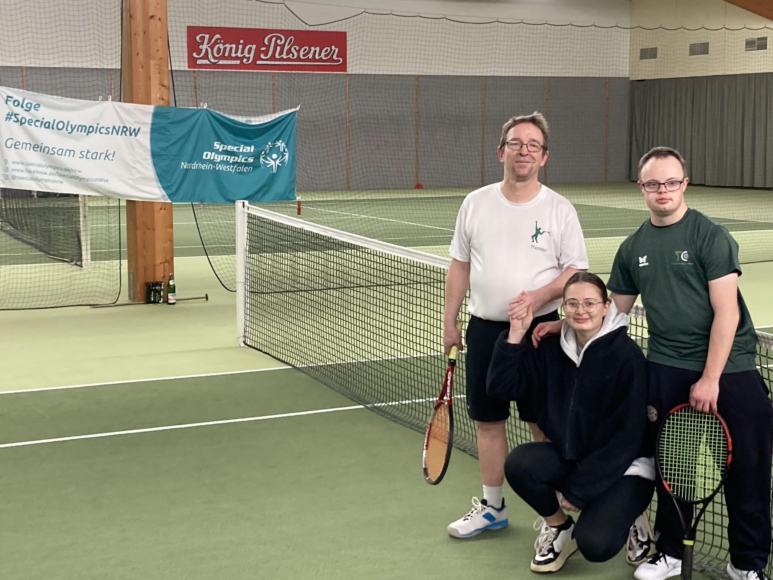 Tennis-Winterrunde von Special Olympics NRW im CR