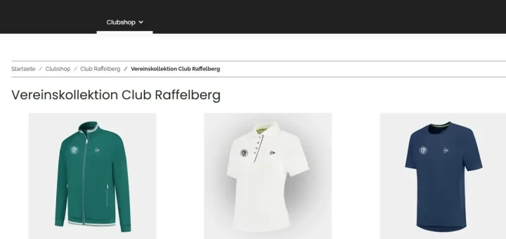 Unser neuer Ausrüstungspartner Dunlop für Tennis