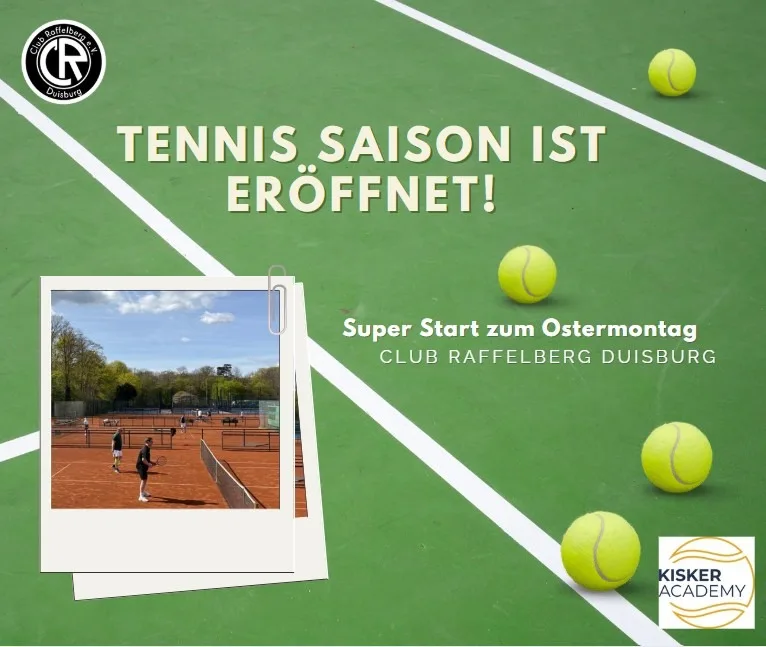 Tennis Saisonstart am Ostermontag!