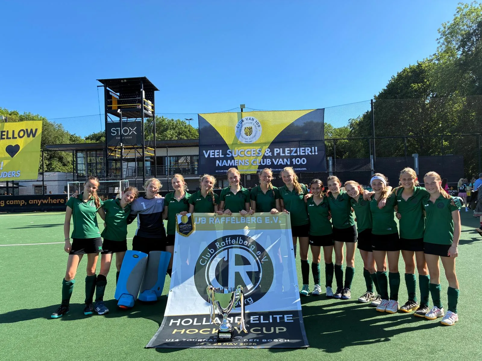 WU14 (1) gewinnt den Holland Elite Hockey Cup