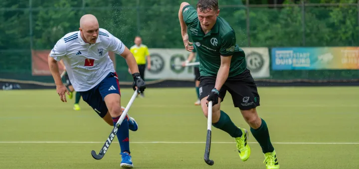 Spielszene Hockey 2. Bundesliga Herren, Club Raffelberg