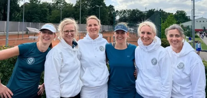 Tennis Damen D40 kämpfen stark beim DHC Düsseldorf