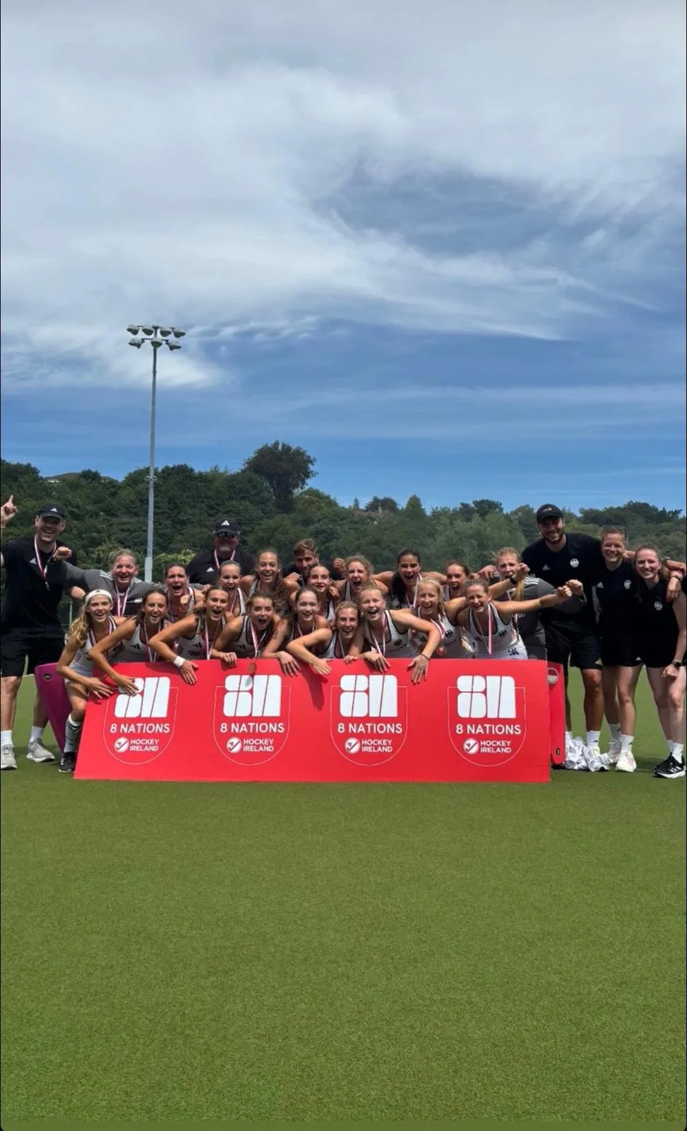 Zoe Brewko mit der U16-Nationalmannschaft auf Erfolgskurs