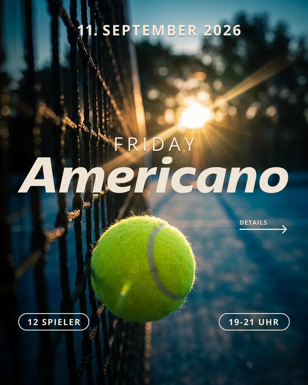 Padel: One last Dance – One last Americano