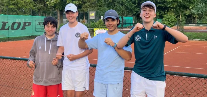 Tennis: MU15 bleibt ungeschlagen und gewinnt die Gruppe