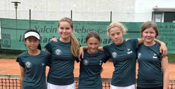 Tennis: Unsere WU12 gewinnt die Bezirksliga-Meisterschaft!