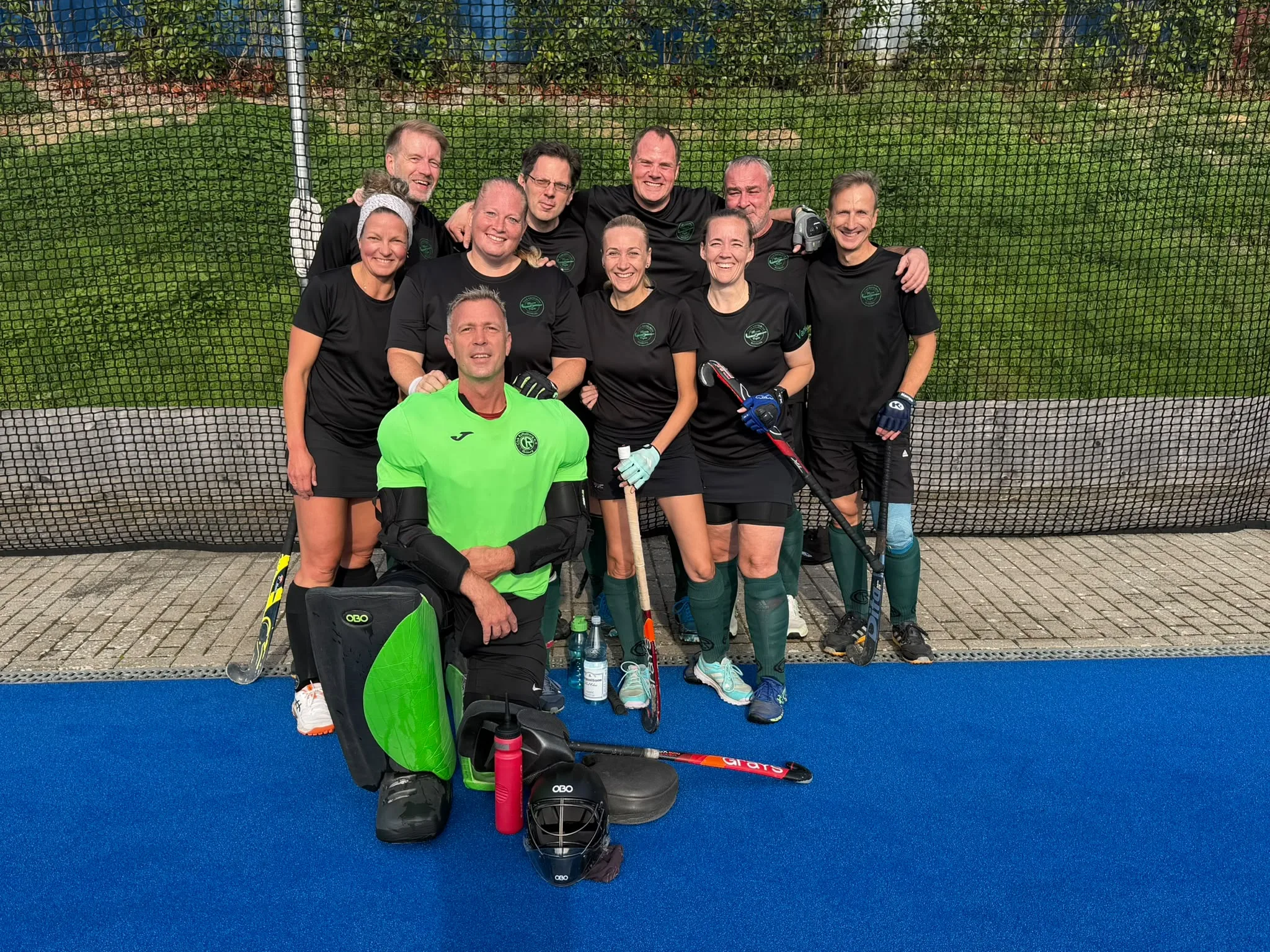 Die Mamas & Papas beim Elternhockeyfestival im Hockeypark